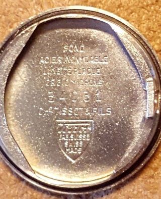 NOS Vintage Tissot Gold Plated Ladies Quartz watch Cal:2032,  Booklet,  Guarantee 8