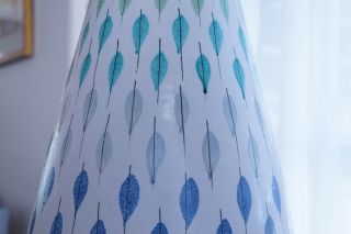 Aldo Londi Multi - Colored Feather Table Lamp Base Bitossi Plume Ceramic Italy MCM 6