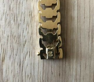 Vintage Georg Jensen 18K / 750 Gold GJ Bracelet 5