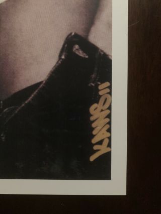 1999 KAWS Tokion Poster Christy Turlington Calvin Klein Vintage Ad Rare Bendy OF 12