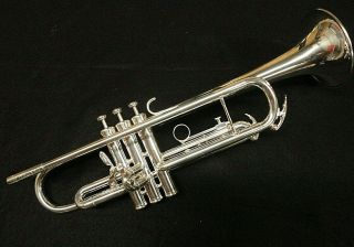 Vintage King Silver Flair Pro Trumpet - Professionally Cleaned/serviced