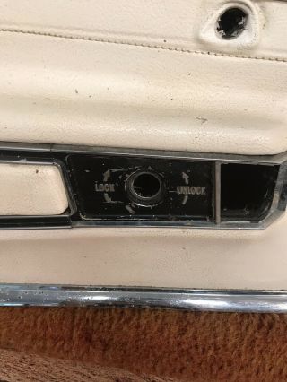 Vintage Corvette Interior Driver Side Door w/o Exterior and Attachments 3