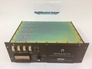 Orban 8182a Optimod - Tv,  Multiband Compressor,  Limiter Vintage Rack