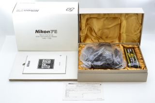 Rare Nikon F5 35mm 50th Anniversary Slr Film Camera Boxed 1767