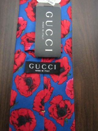 Rare Gucci Tom Ford Vintage Pop Art Floral Tie NWT 2