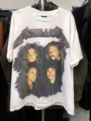 Vtg 1991 Metallica Wherever I May Roam Stage Set T Shirt Xl