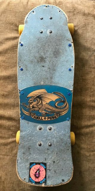 Vintage Mike McGill,  Powell Peralta Skateboard,  Gullwings,  Powell Street Cubics 2