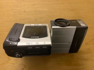 Nikon Coolpix 900 (e900) Digital Camera With Cf Card Vintage Japanese Model