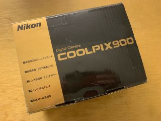 Nikon COOLPIX 900 (E900) Digital Camera with CF Card VINTAGE Japanese model 8