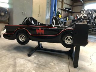 Coin Operated 1966 Batmobile Kiddie Car Ride Extremely Rare