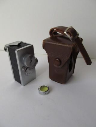 Vintage Steky III Subminiature Spy Camera 16mm 2