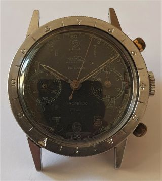 Vintage Sarda Military Chronograph With Caliber Valjoux 222 From 50 