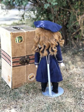 19 Inch Closed Mouth Kestner Marked XII German Bisque Doll Sailor Costume c.  1890 3