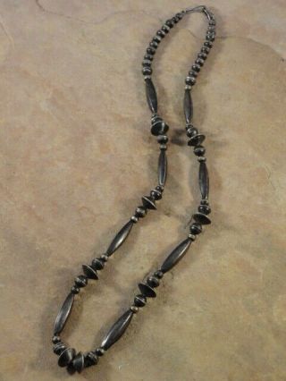 Vintage Pawn Hand Made Navajo Sterling Silver Beads
