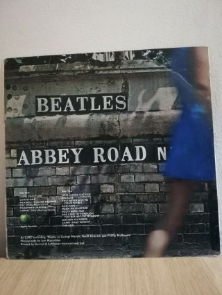 The Beatles - ABBEY ROAD - PPCS 7088 uk - VERY RARE 2