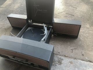 Vintage Phonola Multi Channel Stereophonic Portable Record Player 5