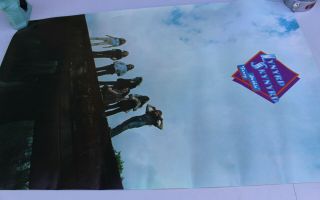 Rare Lynyrd Skynyrd Nuthin ' Fancy Album Promo Poster Vintage MCA Rock 8