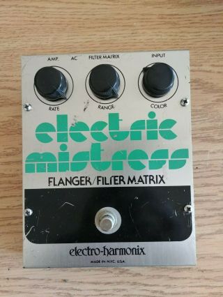 Vintage Electro - Harmonix Electric Mistress Flanger V2 Rare