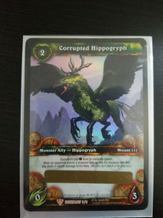 Corrupted Hippogryph Loot.  Rare Unscratched