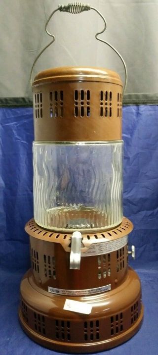 Vintage Perfection Kerosene Heater Pyr - O - Rey Glass