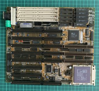 Vintage Motherboard Pc 486 Vlb,  Dx2 Ms4137 Ali Chipset