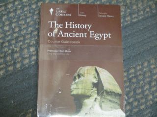 Great Courses: The History Of Ancient Egypt By Brier Dvds & Book