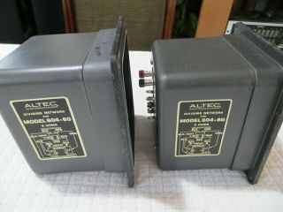 Vintage Altec Lansing 604 - 8G Speakers and Crossovers 11