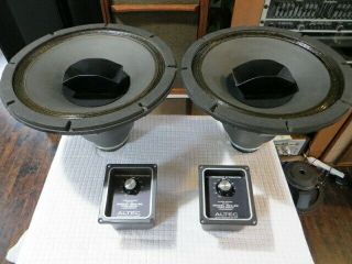 Vintage Altec Lansing 604 - 8g Speakers And Crossovers