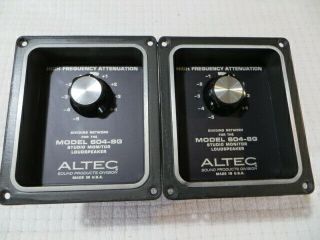 Vintage Altec Lansing 604 - 8G Speakers and Crossovers 9