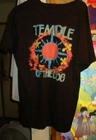Vintage Temple Of The Dog T - Shirt Concert Stand 1992 Sz Xl Factory Made