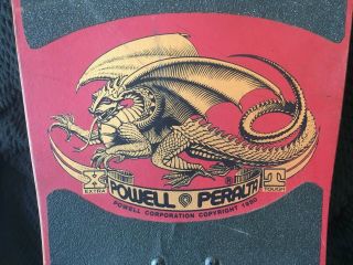 Tony Hawk Powell Peralta 1983 Chicken Skull Skateboard Vintage 1980’s 6