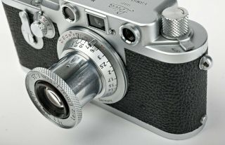 RARE Absolutely Leica IIIf RD ST (Red Dial / Self Timer) & Elmar 5cm f/3.  5 3