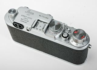 RARE Absolutely Leica IIIf RD ST (Red Dial / Self Timer) & Elmar 5cm f/3.  5 6
