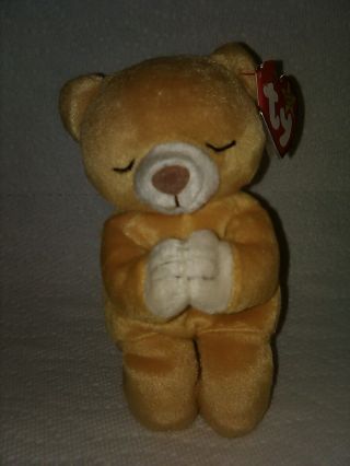Ty Rare Beanie Baby Hope The Praying March 23,  1998 Metallic Tag