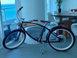 Vintage Electric Bicycle Black - ($3,  995)