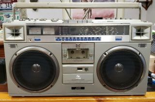 Jvc Rc - M70w Vintage Boombox Ghettoblaster Cassette