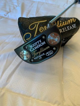 Rare Limited Scotty Cameron Fastback 1.  5 Teryllium T22 Tei3 34 Inch Putter