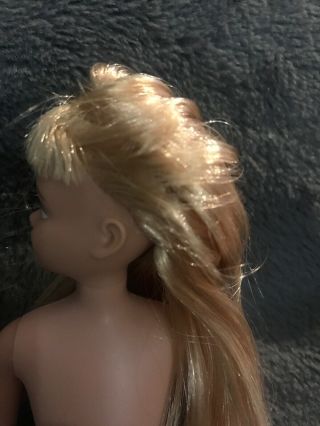 Vintage Blonde Skipper Doll (1960’s) - Near HTF.  Silky hair.  Wow 4