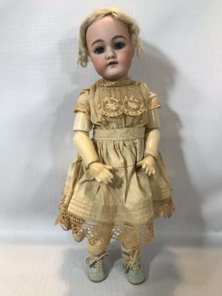 Antique Germany Bisque Head Doll 79 5n Handwerck Composition Body 13 1/2 " H
