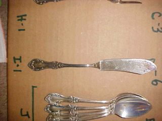 International Sterling Silver scrap or ? Wild Rose 48 oz with out knives 43pc. 2