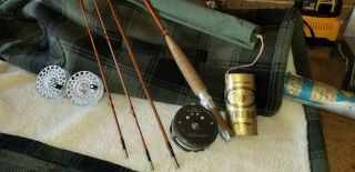 Orvis Vintage " Rare " Bamboo Fly Rod 6 1/2 