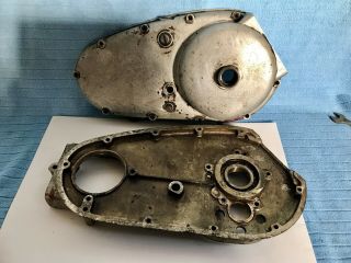 Vintage Indian 741b Clutch/primary Chain Cover