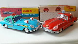 Vintage Tin Toy Red China Mf 226,  Me 627
