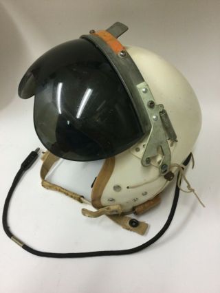 Very Rare Bassons Industry P - 3 Pilot Flight Helmet Usaf Air Force P3 P - 4 P4 P1