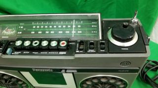 Vintage Panasonic RS - 466AS FM/AM FM Radio/Cassette RECORDER Boombox FINE 4