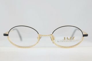 Vintage Tiffany Jazz Tj18 Gold Plated Lunettes Eyeglasses Brille