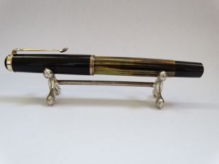 Vintage Fountain Pen Pelikan 400 Tortoise 14k Gold Nib 585 (no.  As)