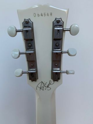 Gibson Billie Joe Armstrong Signature Les Paul Junior Electric Guitar RARE White 7