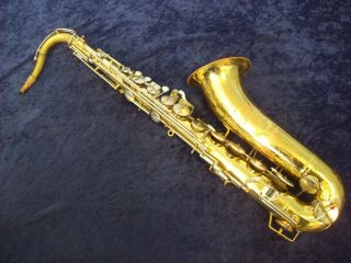 Quality Vintage Bundy Selmer Usa Tenor Saxophone,  Case