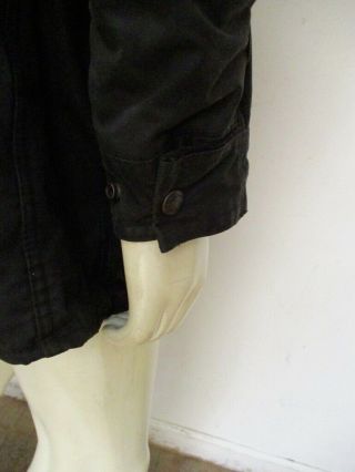 Vintage BELSTAFF TOURMASTER Black Waxed Cotton Driza - Bone Jacket Size XXL 5